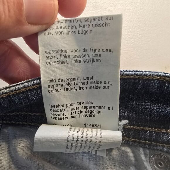 Cambio Jeans Women's 6 Norah Regular Dark Wash Blue Style 000600 967 - Picture 6 of 16